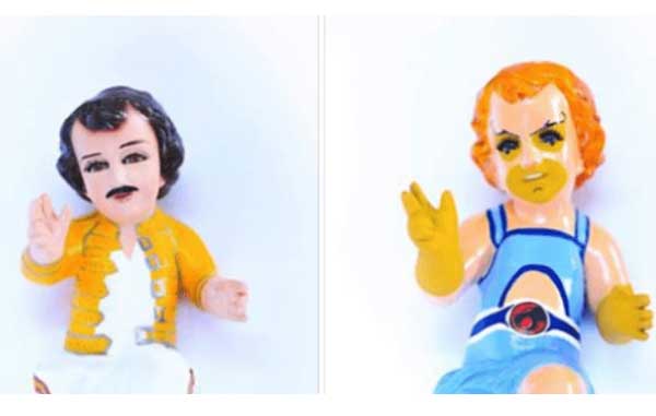 Se viraliza venta de niños Dios de disfrazados de 'Joker', 'Freddie Mercury' y 'Gokú' 2 1 40
