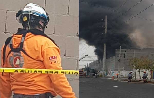 Evacúan a más de 500 personas tras incendio de bodega 2 78 1