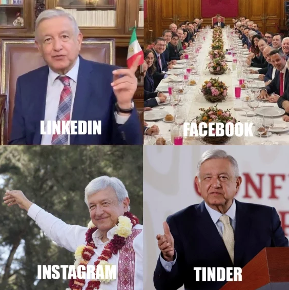 Suben a políticos al reto de LinkedIn, Facebook, Instagram y Tinder 1 Captura de pantalla 2020 01 25 a las 10.40.51 a.m.