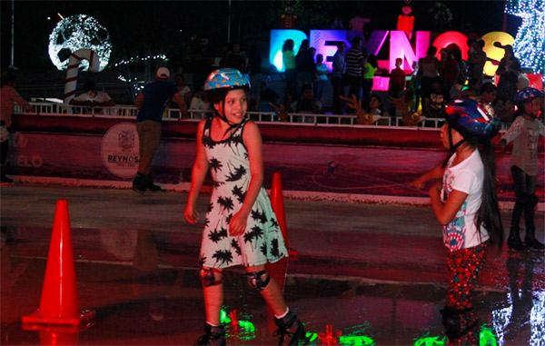 Invitan a familias a disfrutar últimos días de la pista 'Reynosa Sobre Hielo' 1 centro1