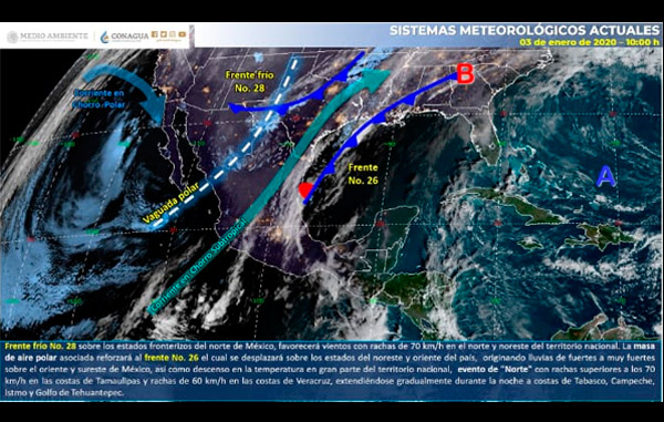 Arribarán frentes fríos 28 y 29 a Reynosa 1 frentefrio1