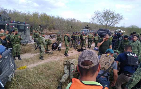 Mueren cuatro militares ahogados al volcarse en el Anzaldúas 1 militar