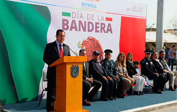 Conmemora Ayuntamiento de Reynosa Día de la Bandera 1 2 64
