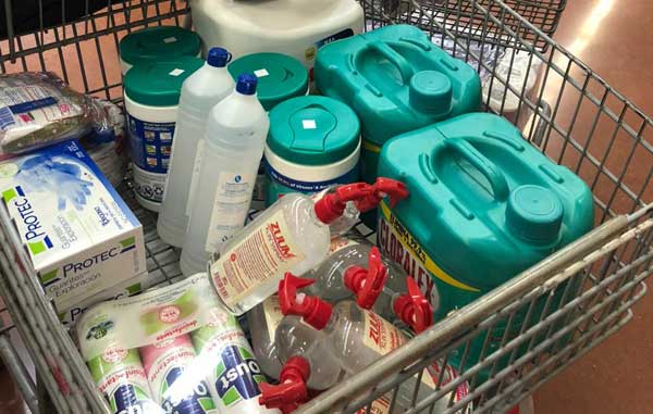 Inician compras de pánico al confirmarse primer caso de coronavirus 1 263