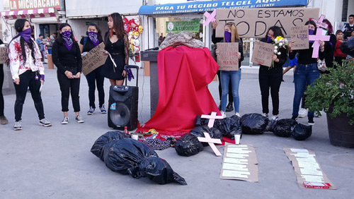 Mujeres exigen justicia en Reynosa; temen acabar embolsadas 1 7 1