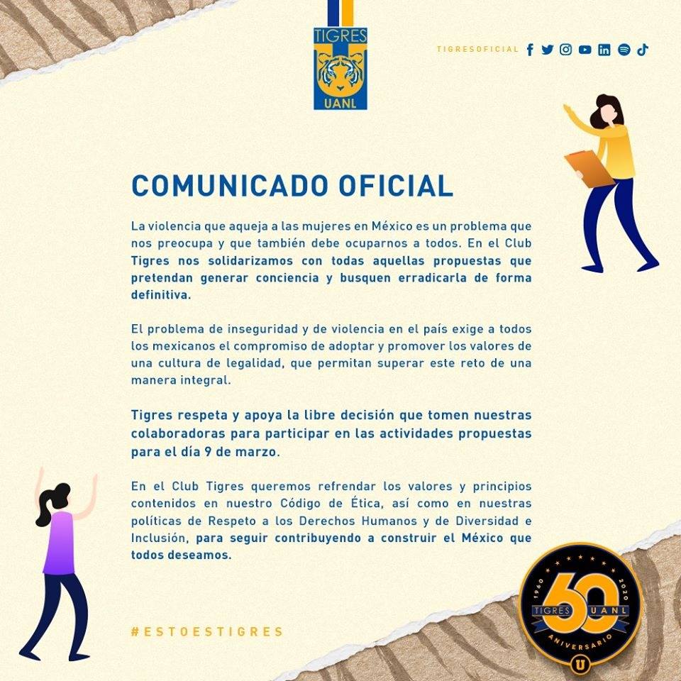 Se une Tigres al paro nacional 1 87498679 190320765399914 8001141468171337728 n