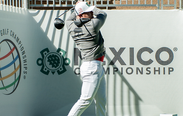‘Canelo’ Álvarez juega ronda de práctica con golfista reynosense Ancer 1 Canelo