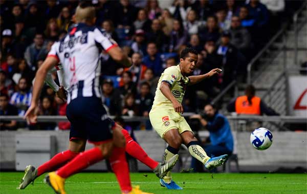 Rayados cae ante Águilas y sigue en último lugar 1 GIOVANI DOS SANTOS