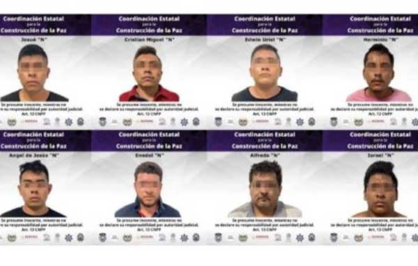 Vinculan a proceso a 10 hombres por secuestro en Cuernavaca 1 SECUESTRADORES