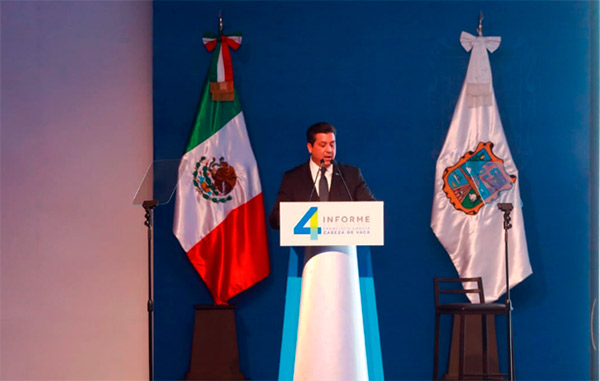 Asistió Maki Ortiz a Cuarto Informe del Gobernador Francisco García Cabeza de Vaca 1 2 18