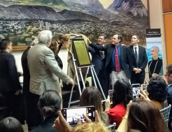 Rinden homenaje póstumo a Minerva Margarita Villarreal 2 2 23
