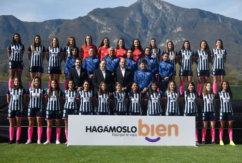 Rayados posan para la foto oficial del Clausura 2020 1 2 9