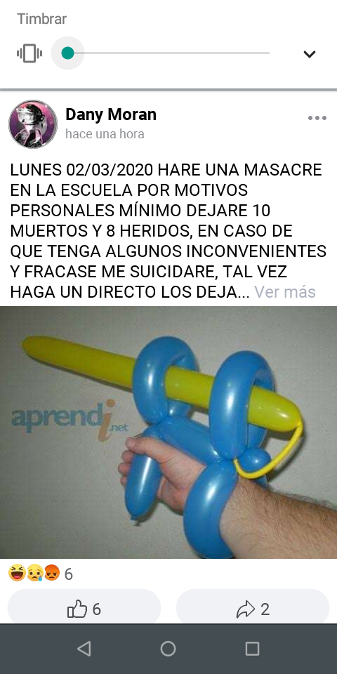 Activan alertas por amenazas… recicladas 2 88043666 1510857322425729 3313974496188170240 n