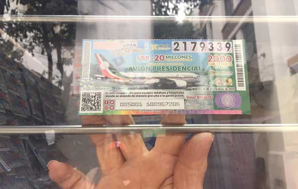 Inicia venta de cachitos para rifa del avión presidencial 1 CACHITO