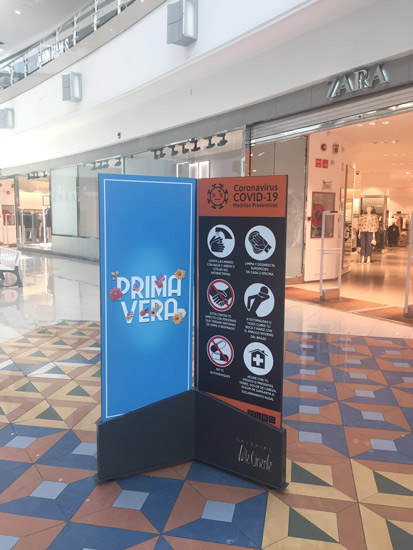Baja afluencia en plazas comerciales de San Pedro 1 San Pedro 6