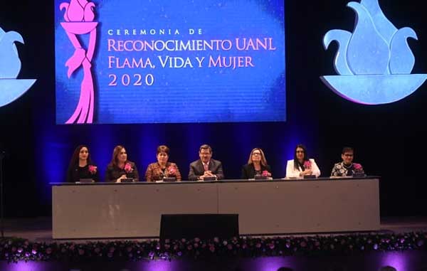 Otorga UANL reconocimiento Flama, Vida y Mujer 2020 1 UANL 2