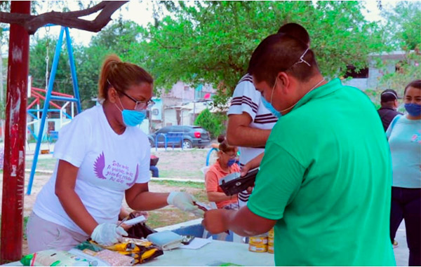 Destacan beneficiarios de Canasta Básica medidas de prevención 1 2 6
