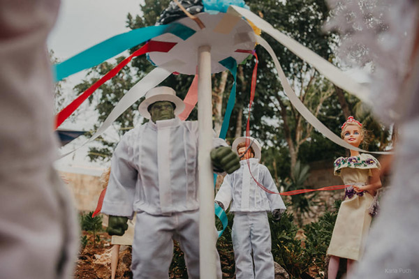 Boda maya con muñecos en Yucatán se vuelve viral (FOTOS) 1 Boda 3