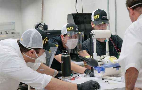 Estudiantes de la UDEM fabrican respirador ‘de bajo costo’ 1 UDEM 2