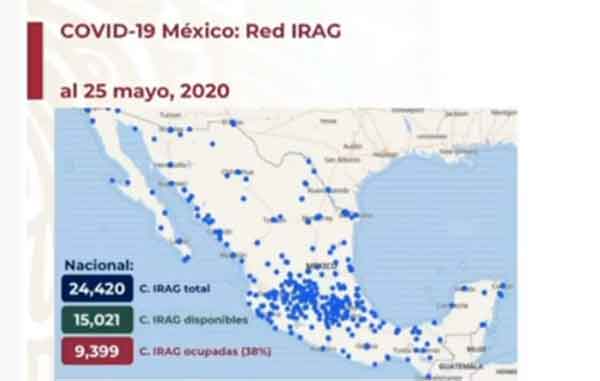 Por primera vez México supera los 500 muertos en un día 2 CAMAS 10