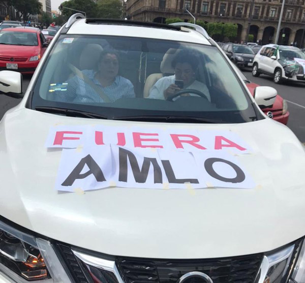 Protestan por políticas de AMLO 1 Caravana 3