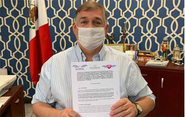 DIF Reynosa formaliza convenio con la Clínica Roma 1 DIF