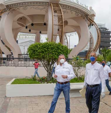 Arrancan en Madero segunda etapa de la Plaza Isauro Alfaro 1 MADERO 2 1