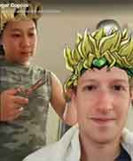 La esposa de Mark Zuckerberg le corta el pelo y provoca memes 3 MEME4