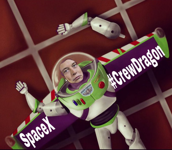‘Llueven’ memes tras el aplazamiento del Crew Dragon de SpaceX 5 Meme 2