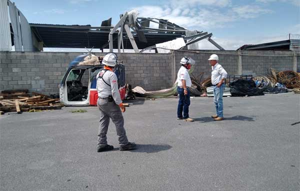 Ya son tres los muertos por tornado en Apodaca 1 TORNADO 2