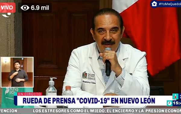 Confirma brote de Covid-19 en asilo de Nuevo León 1 co