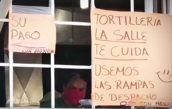 Implementan rampas para vender tortillas con sana distancia (VIDEO) 1 torti