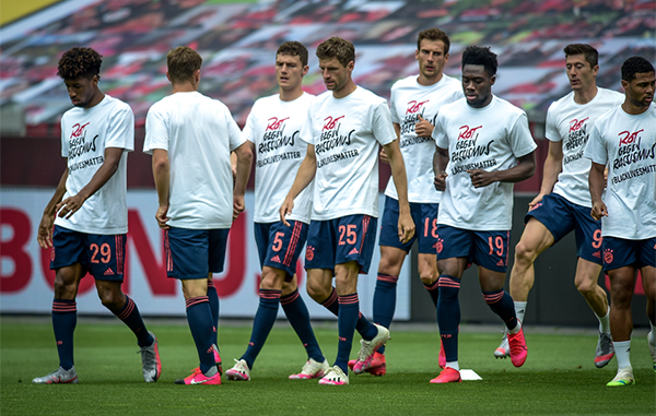 Bayern Munich se une a las protestas por George Floyd 1 103101955 290746812101455 6972994542720754918 n
