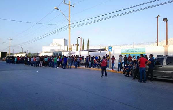 Exigen obreros en Reynosa sanitización, reportan tres fallecidos por Covid-19 2 104018411 563377374548537 864199265021181436 n