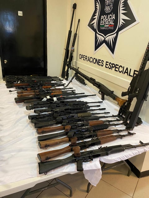 Incautan arsenal en Miguel Alemán 2 104990767 1195409920803441 5069713167768890602 n
