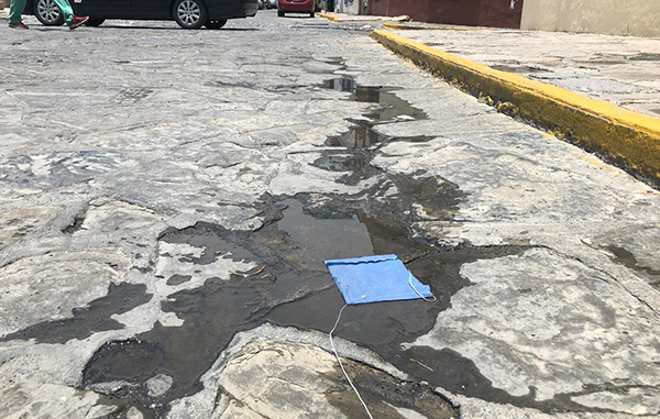 Cubrebocas desechables ‘adornan’ calles en Monterrey 3 105948448 1009029456219991 8228555562406848824 n