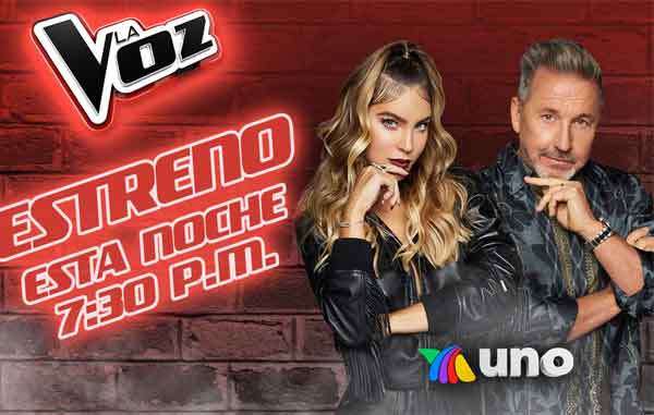 Nodal y María José, jueces en La Voz Azteca 1 BELINDA