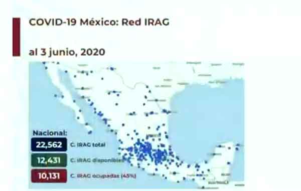 Con nuevo récord de contagios México rebasa los 105 mil 2 CAMAS 1