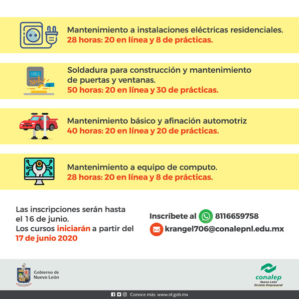Conalep pone a disposición cursos gratuitos en línea 2 Conalep 1
