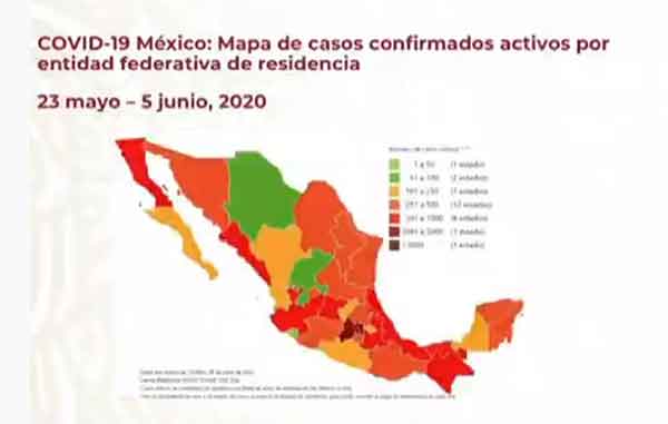 Cifra supera los 110 mil casos positivos por Covid-19 1 MAPA 1