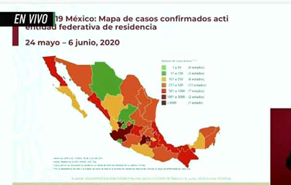 Rebasa México las 13 mil 500 muertes por Covid-19 1 MAPAS