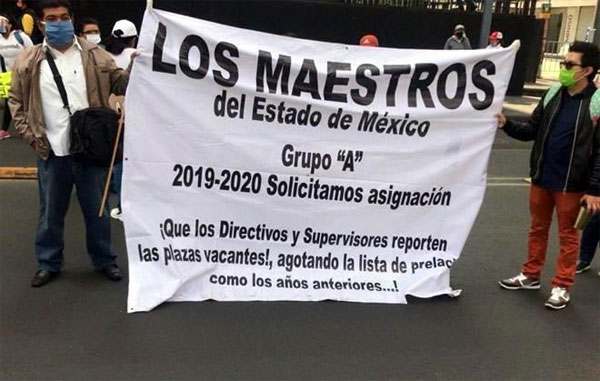 Maestros-protesta