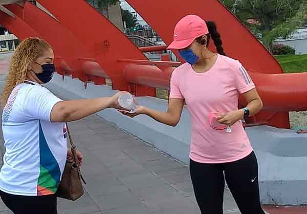 Aprovechan deportistas la Vía Deportiva 2 Via 4