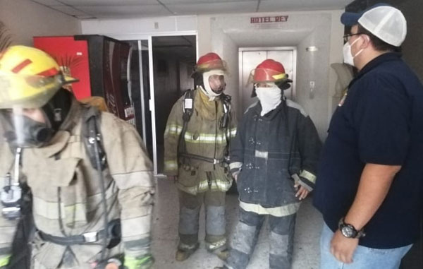 Arde en hotel Rey en Centro de Reynosa 2 bom