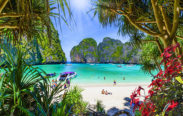 Maya beach on Phi Phi Islands