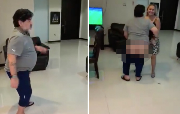 maradona video