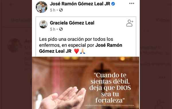 Hospitalizan en Monterrey a J.R. por posible Covid 1 JR
