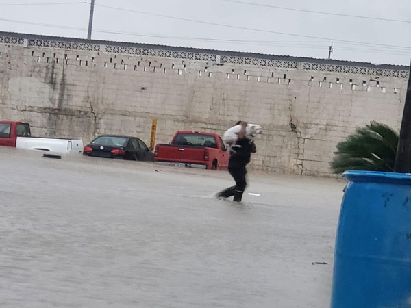 Se desborda laguna La Escondida 3 LaLaguna 3