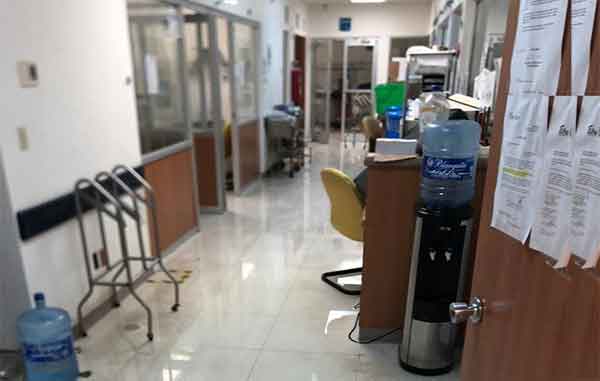 Sacan agua del Hospital Materno Infantil de Reynosa 1 MATERNO 2
