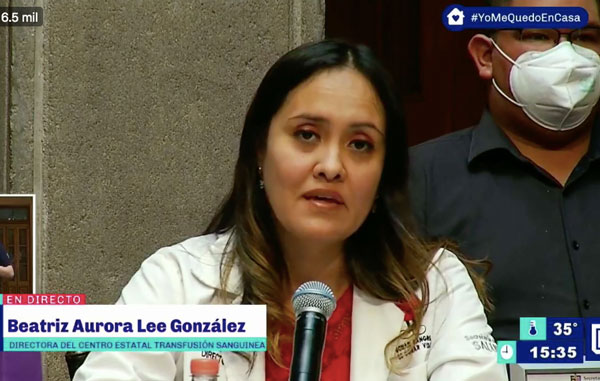 Suman 13 mil 754 casos de Covid-19; mil 47 están hospitalizados 6 dra